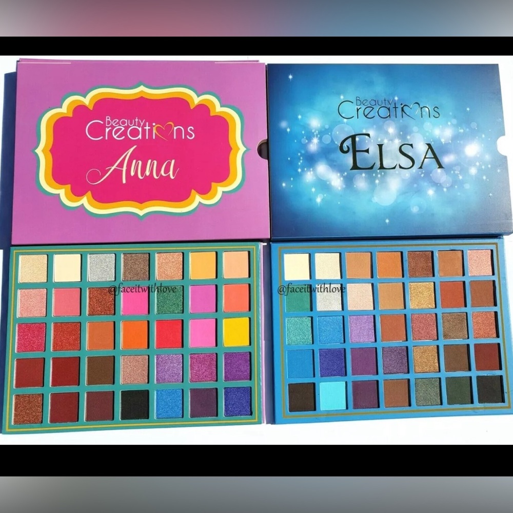 2 PCS Anna Elsa Palette by Beauty Creations